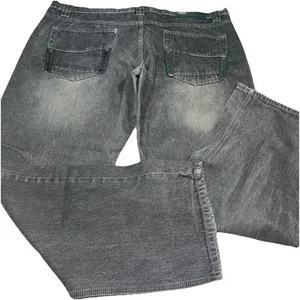 Vintage Pelle Pelle Jeans Herren 46/34 schwarz Raw Blasted Baggy Hip Hop Grunge, 46 - Bild 1 von 19