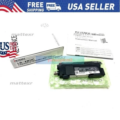 Keyence LR-XN11C Laser Amplifier Main Unit M8 Connector Type - Image 1 of 4