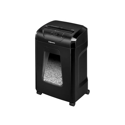 Измельчитель бумаги для дома офиса Fellowes Powershred 12 листов поперечный разрез, 19,5... - Изображение 1 из 4