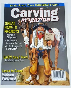 Carving Magazine Issue #19 Fall 2007 w Pattern Insert - Woodcarving - Picture 1 of 4