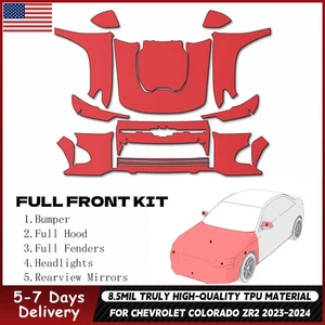 For Chevrolet Colorado ZR2 2023-2024 Full Front PreCut PPF Paint Protection Film - Picture 1 of 22