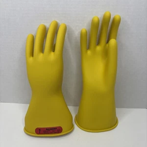 Salisbury Lineman Gummi Isolierhandschuhe Klasse 0 D120 TYP 1 1000V AC Größe 7 - Bild 1 von 4