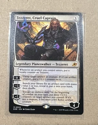 1x MTG Tezzeret, Cruel Captain - Edge of Eternities (EOE) #2 - Magic - Image 1 of 2