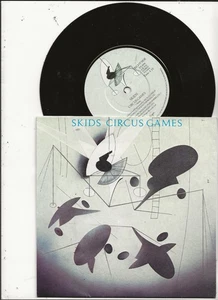 SKIDS - CIRCUS GAMES UK SINGLE IN POSTER SLEEVE - FROM 1980, NEW, MINT - Picture 1 of 2