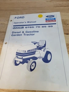 Oldtimer Ford New Holland Betriebsanleitung GT65 GT75 GT85 GT95 Diesel Gas Traktor - Bild 1 von 3