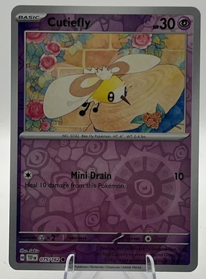 Cutiefly 075/162 Sv05: Temporal Forces Reverse Holo - Image 1 of 2