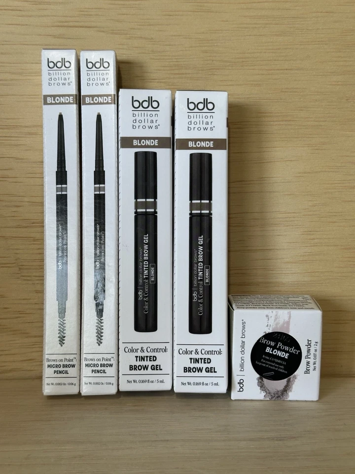 Billion Dollar Brows on Point Waterproof Micro Eyebrow Pencil Blonde 1 EA 4pk