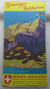 Nachlaß Reiseführer Prospekt Broschüre BRIENZER - ROTHORN BERN mit Abb. RAR 1958 - Bild 1 von 4