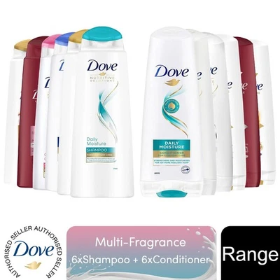 Dove Nutritive Solutions 6x (Shampoo 400ml & Conditioner 350ml) - Image 1 of 4