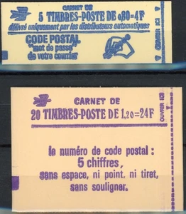 [346] France lot of 2 complete very fine MNH booklets - closed - Picture 1 of 1