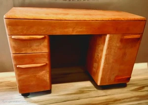 Vintage Heywood Wakefield Writing Desk Midcentury Modern Solid Wood Tucson AZ - Picture 1 of 8