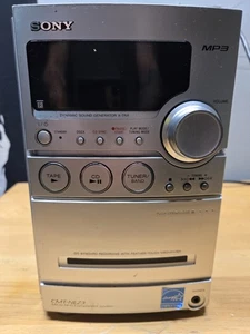 Sony HCD-NEZ30 Micro Hifi MP3 CD Tape Tested & Working No Remote/Speakers - Picture 1 of 7