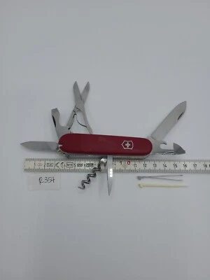 Victorinox Vintage Climber Swiss Army Knife 91MM  Red Rostfrei Pre 1985 SAK - Image 1 of 4