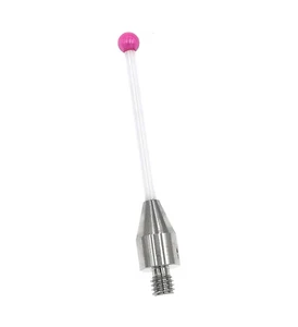 Sonda touch Cmm stilo 2mm stelo ceramica filetto M4 4mm rubino lunghezza 40mm A-5003-0233 - Foto 1 di 5