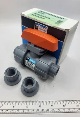 Hayward TB2050ST, 1/2" TRUE UNION BALL VALVE, 0193E - Image 1 of 4