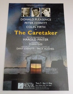 Donald Pleasence Colin Firth Peter Howitt Newcastle Theatre Flyer 1991 - Picture 1 of 3