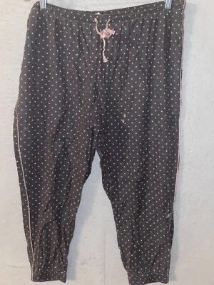 Pantalones de pijama Victoria Secret talla XL para mujer bolsillos gris joggers ligeros Foto 1 de 4