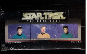 Star Trek The Card Game 12 Starter Decks Factory Sealed - Fun Game! - Picture 1 of 6