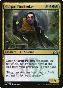 Golgari Findbroker - Guilds of Ravnica (U) - Magic: The Gathering MTG - Picture 1 of 1
