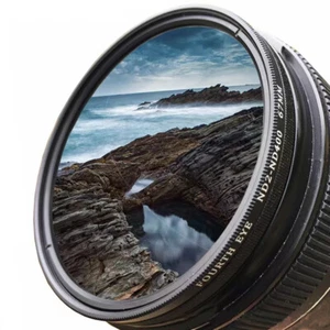 Fader Neutral Density ND Filter Variable Adjustable ND2-400 62/67/72/77/82/86mm - Picture 1 of 4