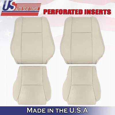 Cubiertas inferiores y superiores de cuero tostadas para Toyota Solara 2004 a 2008 conductor pasajero Foto 1 de 4