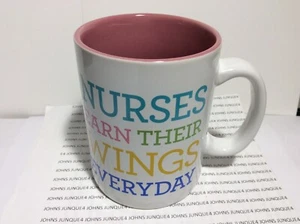 NURSE MUG ABOUT FACE New Brown Gift BOX CERAMIC DISHWASHER/MICROWAVE SAFE - Picture 1 of 4