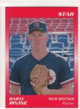 1989 Star Baseball #127 Daryl Irvine Rookie Card RC Red Sox