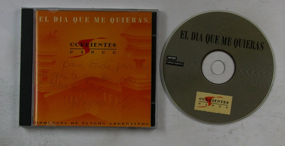 Corrientes Cinco El Dia Que Me Quieras NL CD 2001 Signed! Argentina Tango - Bild 1 von 1