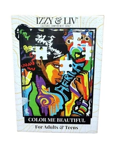 Izzy & Liv Color Me Beautiful For Adults & Teens 500 Pc Puzzle Or Craft Accent - Picture 1 of 7