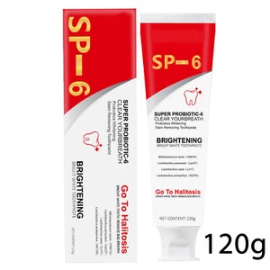 Probiotics Bright White Toothpaste,Fresh Breath,Super Probiotic-6 - Picture 1 of 8