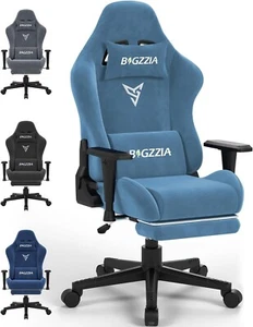Executive Gaming Chair with Footrest with Adjustable 3D Armrests PC Chairs 150kg - Picture 1 of 12