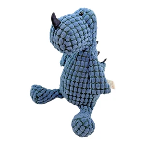 Jellycat London First Steps Plush Blue Dinosaur Dippy Dino 10" Textured Retired - Picture 1 of 11