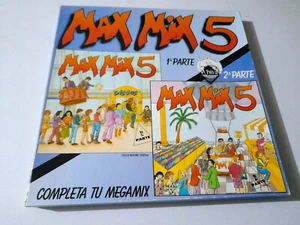 Lp 'Max Mix 5 1 Part & 2 Part' 4 Box Set Vinyl 12' A/A Ex/Ex +Book - Picture 1 of 4