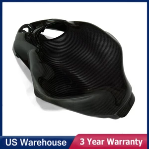Fuel Gas Tank Cover Fairing For Kawasaki Ninja 650 2017-2023 Carbon Fiber Look - Picture 1 of 11