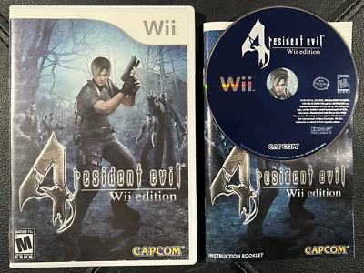 Resident Evil 4 Wii Edition Nintendo Wii 2007 Complete in Box! Original Owner! - Image 1 of 4