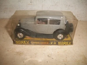 Maßstab 1:43 Les Miniatures De Norev grau 1934 Rosalie Citroen No 35 Spielzeugauto Box - Bild 1 von 5