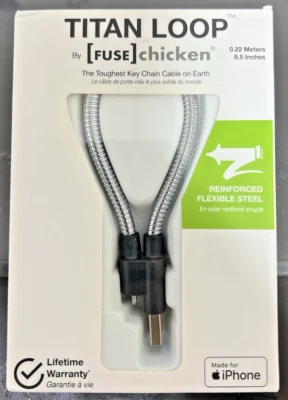 TITAN LOOP Key Chain Cable for iphone (MFi Certified)(lightning) - Image 1 of 3