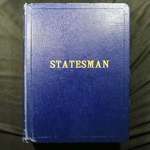 Álbum de Harris Statesman de 1961 de Harris Statesman de EE. UU./WW, GB COLONIAS, CHINA, MÁS DE 2500 estampillas - Imagen 1 de 8