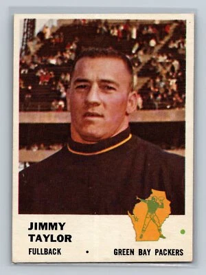 1961 Fleer Jimmy Taylor #89 Green Bay Packers - Image 1 of 2