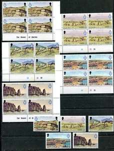 ISLE OF MAN 1980, LANDSCAPES, ROYAL GEOGRAPHICAL SOC., Scott 163-167 X 5, MNH - Picture 1 of 1
