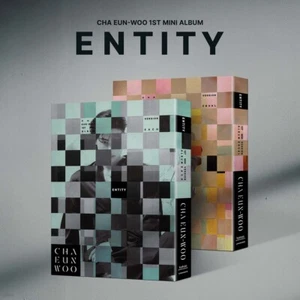 CHA EUN-WOO 1st Mini Album ENTITY CD+P.Book+P.Card+Lyric+Sticker+F.Poster+Gift - Imagen 1 de 7