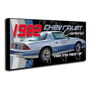 1982 Camaro Indy 500 Pace Auto Vier Haken Schlüssel Aufhänger Hundeleine Halter - Bild 1 von 8