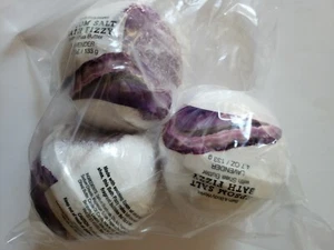 Bath and Body Works Epsom Salt Bath Fizzy Bomb Lavanda Lotto di 3 NUOVI - Foto 1 di 2