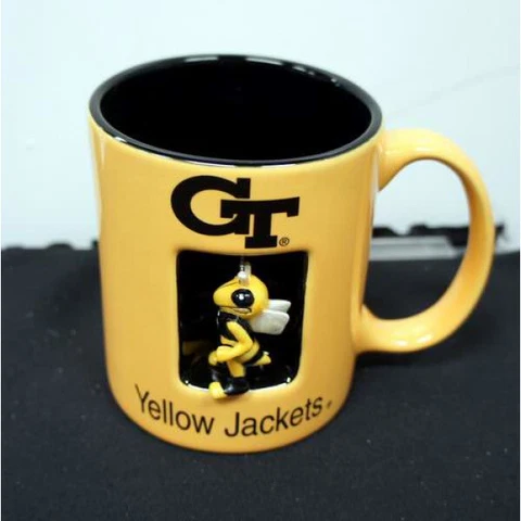 NCAA Officially Licensed Georgia Tech 12 Oz Spinner Mug Cover