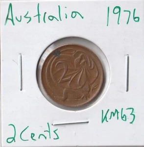 Coin Australia 2 Cents 1976 KM63 - Picture 1 of 2