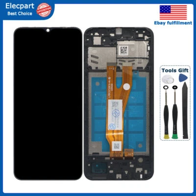 Pantalla LCD Para Samsung Galaxy A03 Core A032F A032M Digitalizador Táctil con Marco Foto 1 de 4