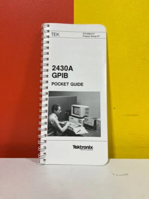 Tektronix 070-6604-01 2430A GPIB Pocket Guide - Image 1 of 2