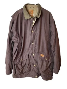 Browning Jacket Men’s XL Brown Fleece Lined Coat Lots Of Pockets Chore Coat - Picture 1 of 8