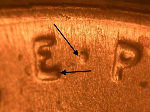 1938-D WDDR-004 Doubled Die Reverse Ch/Gem BU Uncirculated Red Lincoln Cent Cover