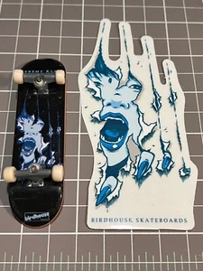 Tech Deck Birdhouse Jeremy Klein "Shredder" Skateboard Sticker & Fingerboard - Picture 1 of 7